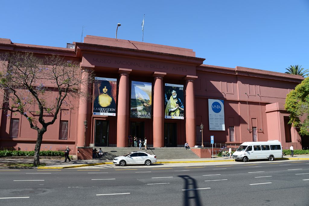 17 The National Museum of Fine Arts Museo Nacional de Bellas Artes Outside In Recoleta Buenos Aires